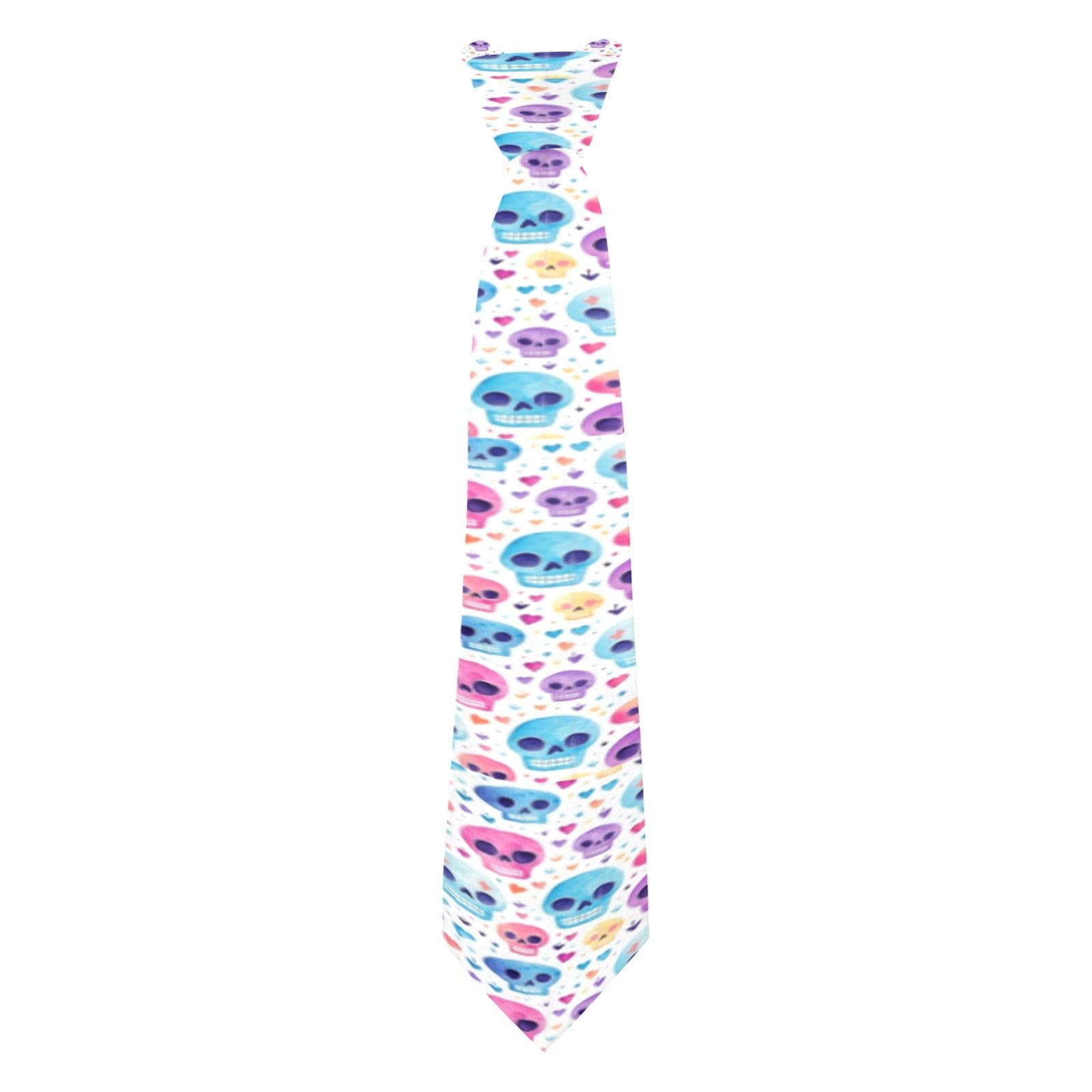 Colorful Skulls Neck Tie 