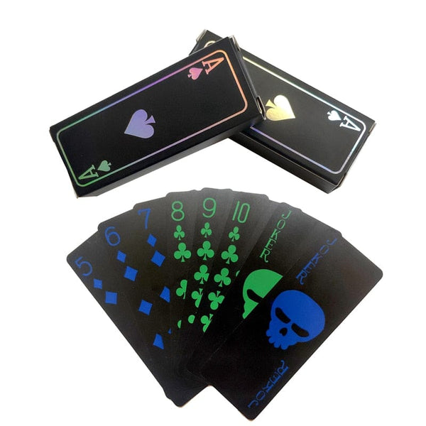 Skull 55pcs/set Waterproof Plastic PVC MINI Playing Cards - Skull Clothing and Accessories Skull only Merchandise