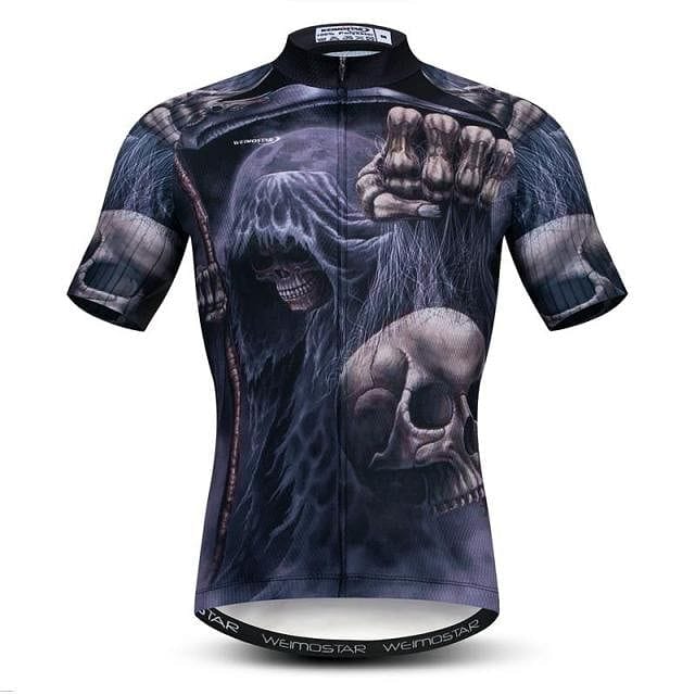 Skull Head Ghost Cycling Jersey