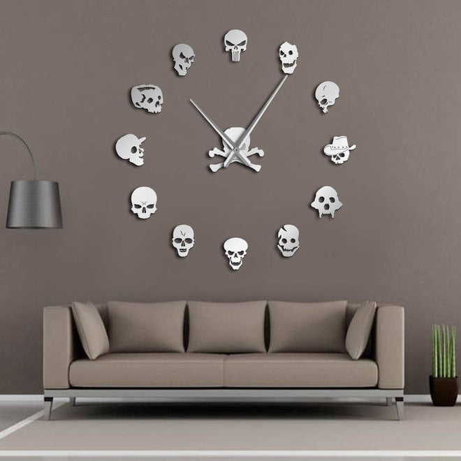 Skull &amp; Goth Wall Clocks