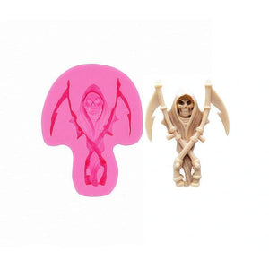 Skull Silicone Mold For Decorating