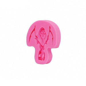 Skull Silicone Mold For Decorating