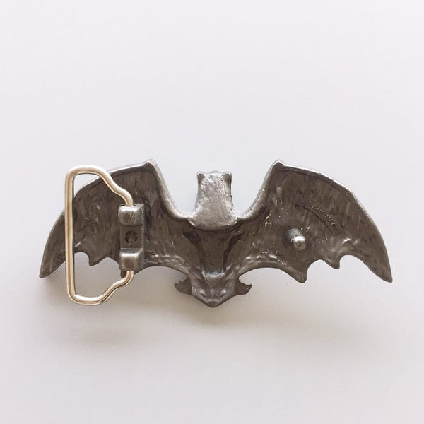 Vintage Style 3D Cut Out Bat Belt Buckle