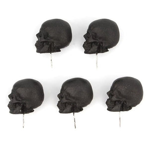 5pcs Resin Skull Thumbtack Pushpins