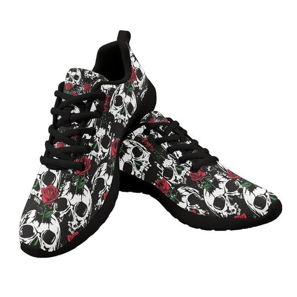 Skull Comfortable Breathable Non-Slip Wear-resistant Shoes 7 Patterns