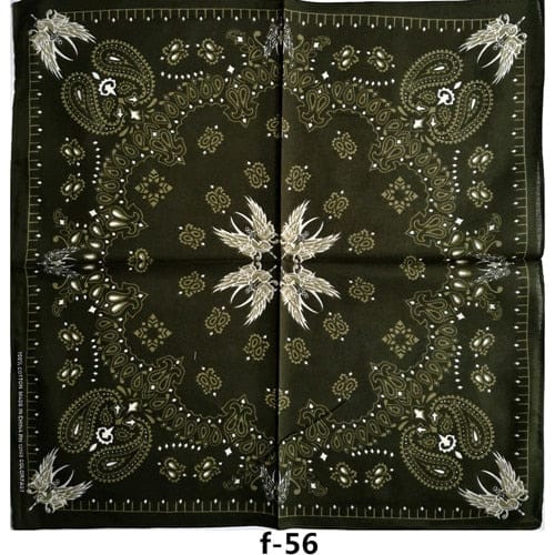 ☠ Skull Bandanna Square Scarf - Skull Clothing and Accessories Skull only Merchandise