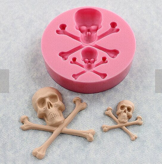 Silicone Cake Decoration Tools Skull Moulds