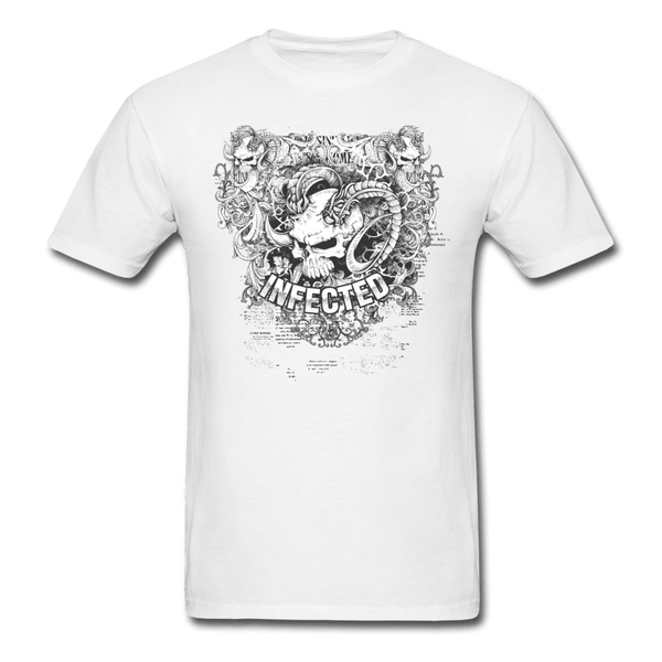 Demon Skull T-Shirt - white