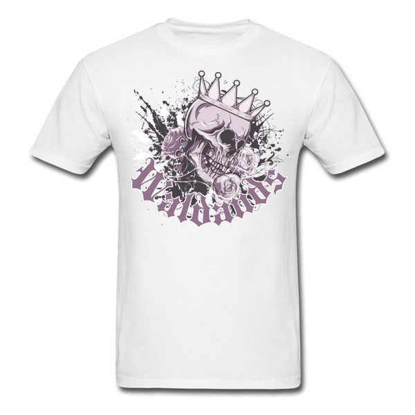 Skull and Roses T-Shirt - white