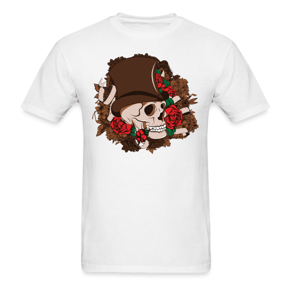 Skull and Roses T-Shirt - white