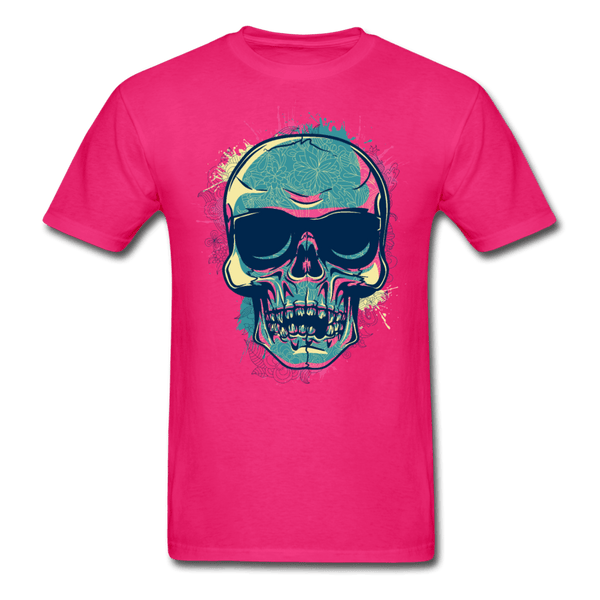Sunglasses Skull T-Shirt - fuchsia