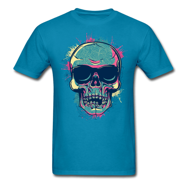 Sunglasses Skull T-Shirt - turquoise