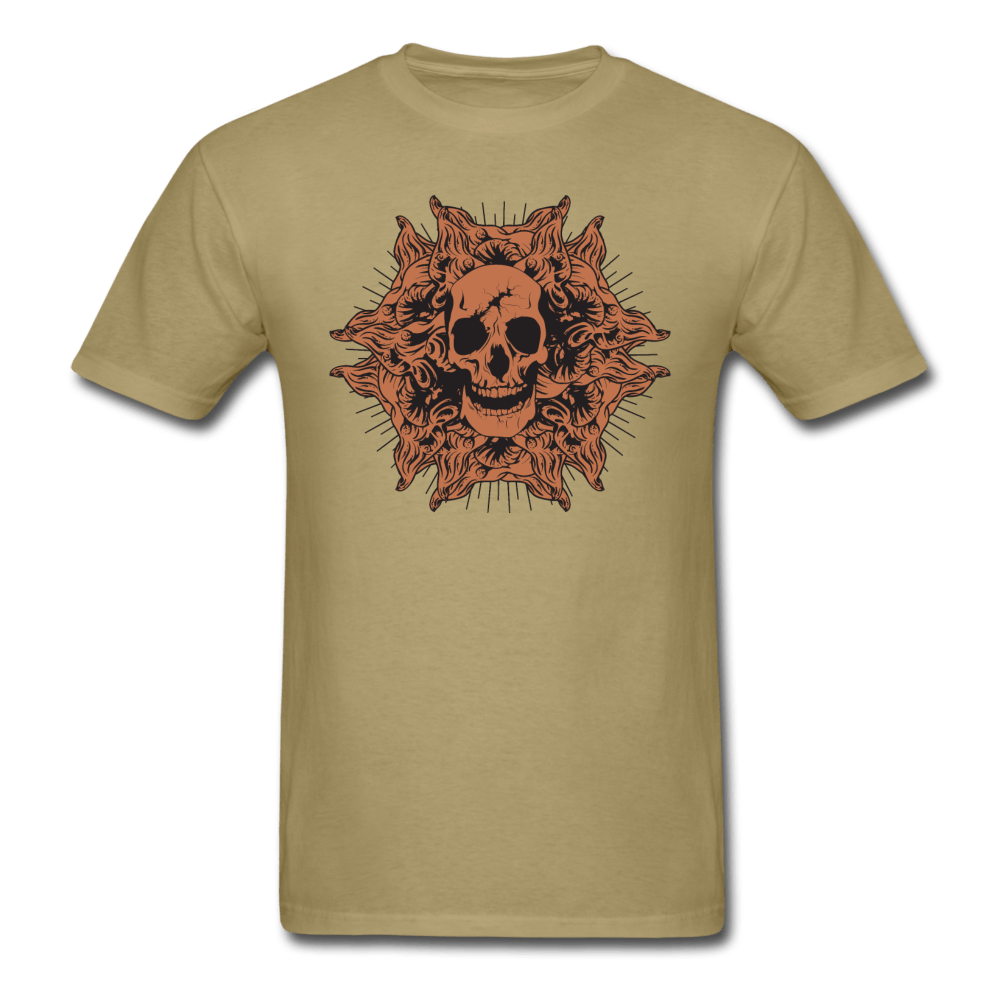 Garden Skull T-Shirt - khaki
