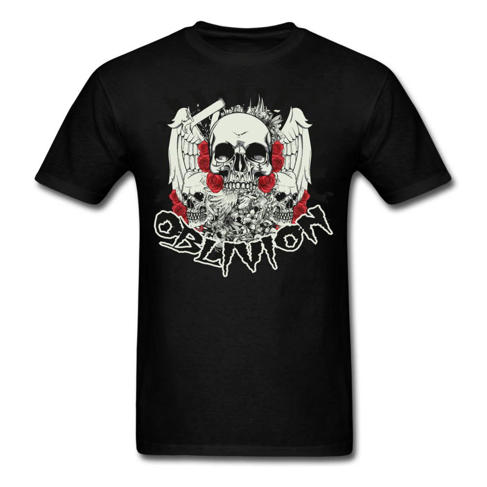 Oblivion Skull T-Shirt - black