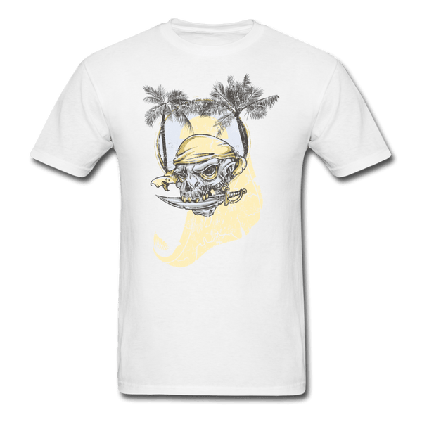 Caribbean Skull T-Shirt - white