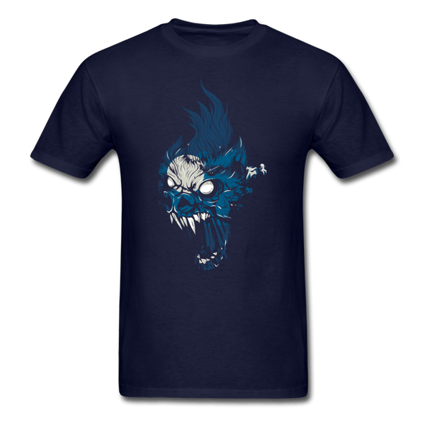 Werewolf Full Moon T-Shirt - navy