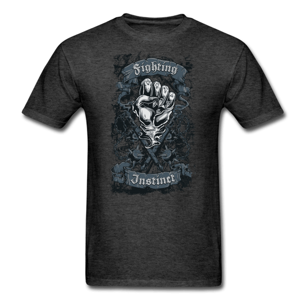 Demon Fist T-Shirt - heather black