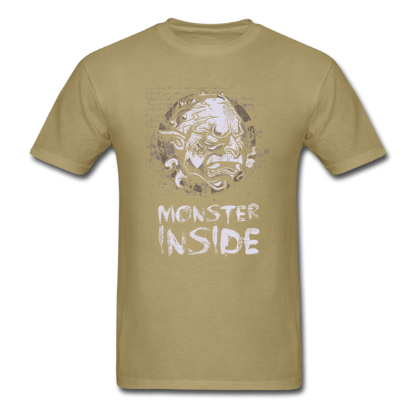 Monster Inside T-Shirt - khaki
