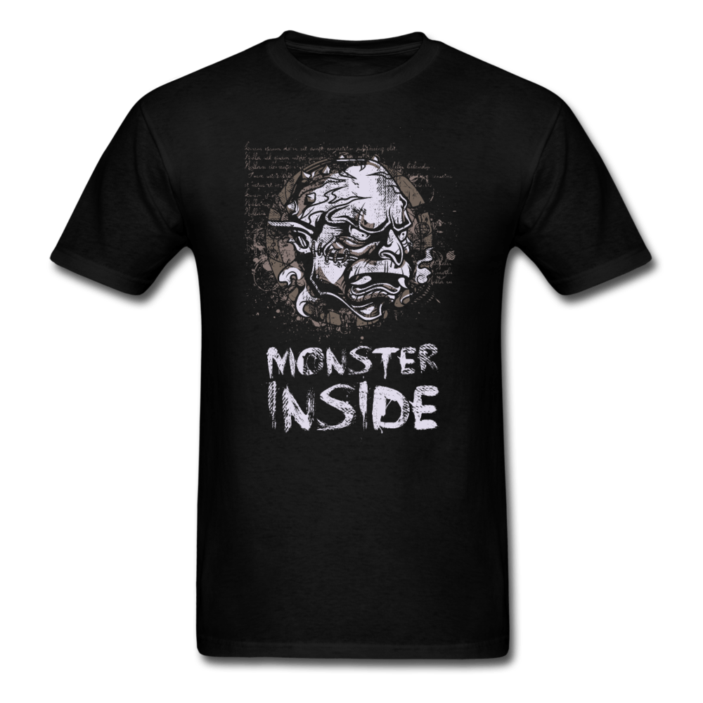 Monster Inside T-Shirt - black