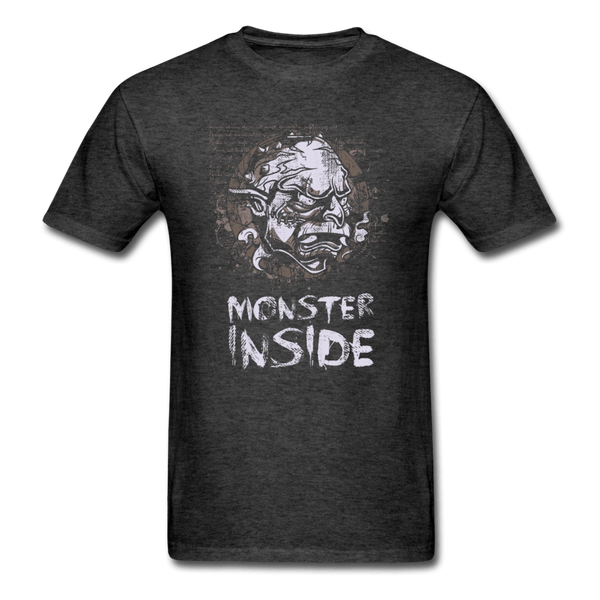 Monster Inside T-Shirt - heather black