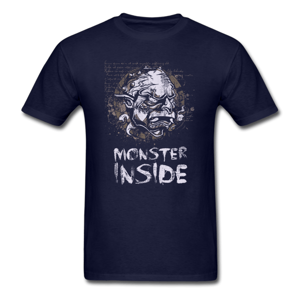 Monster Inside T-Shirt - navy