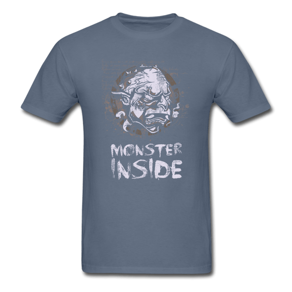 Monster Inside T-Shirt - denim