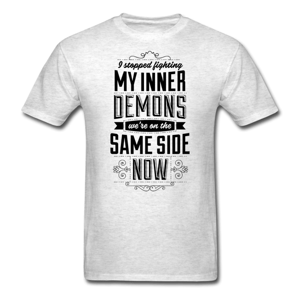 Inner Demons T-Shirt - light heather gray