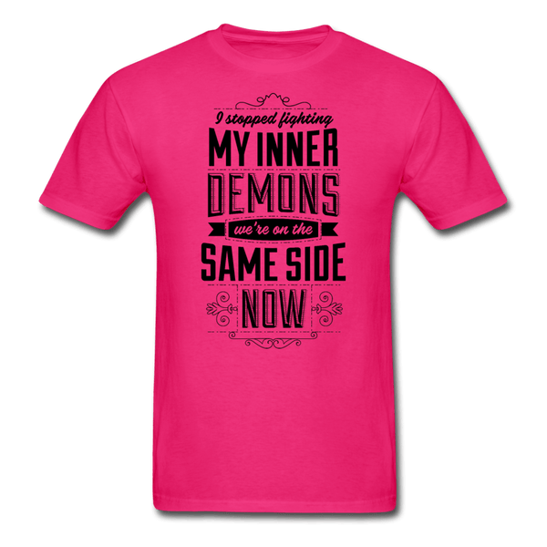Inner Demons T-Shirt - fuchsia