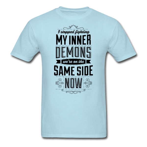 Inner Demons T-Shirt - powder blue