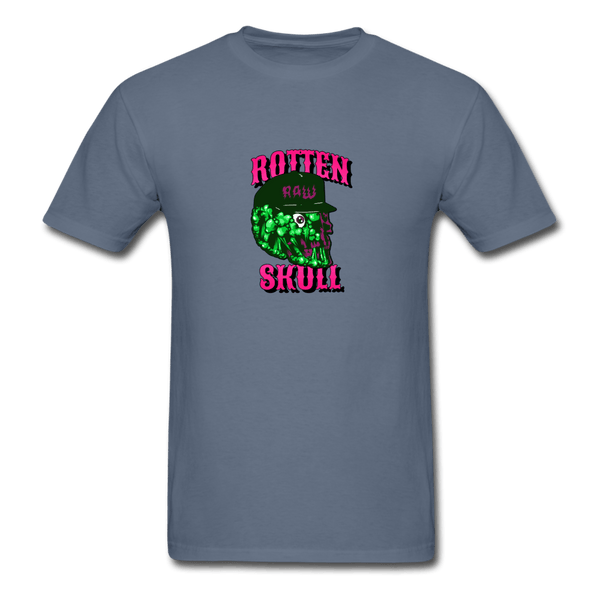 Rotten Skull T-Shirt - denim