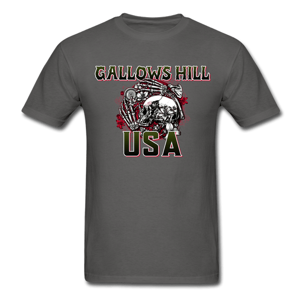 Gallows Hill USA T-Shirt - charcoal