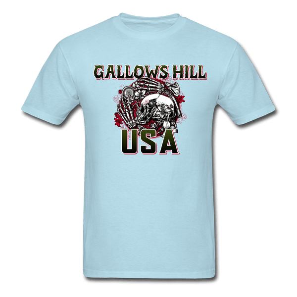 Gallows Hill USA T-Shirt - powder blue
