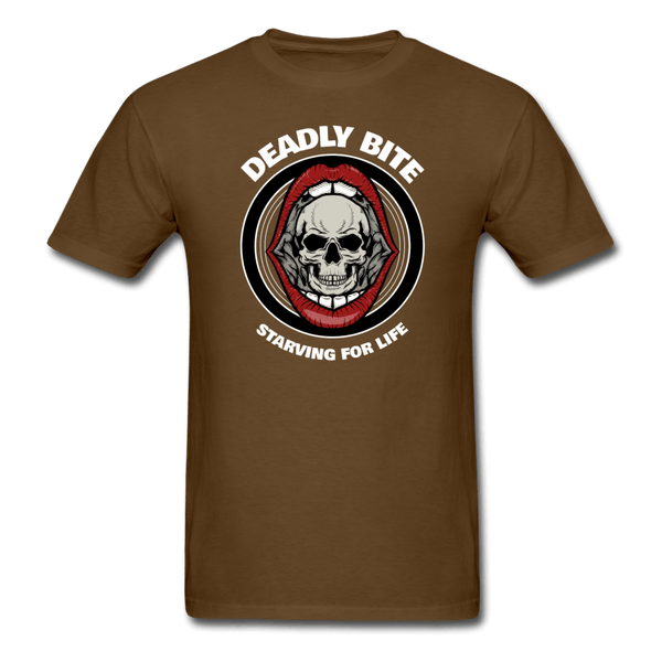 Deadly Bite T-Shirt - brown