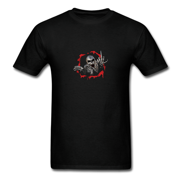 Skull Finger T-Shirt - black