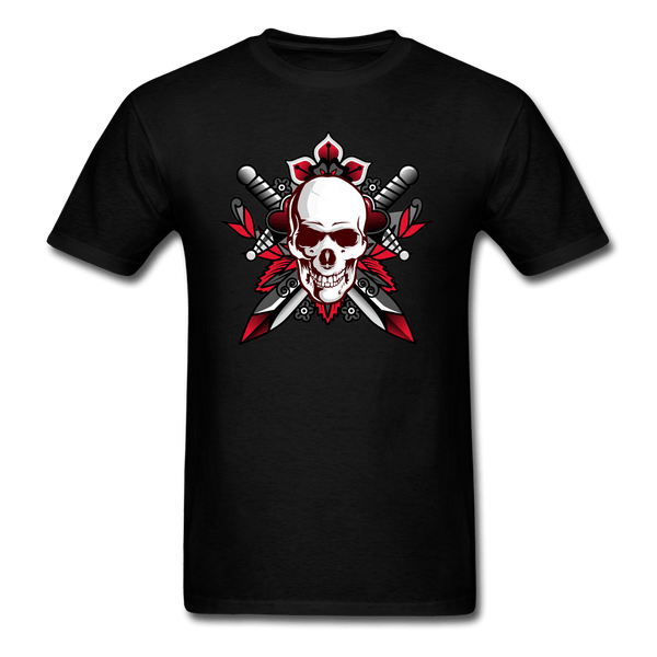 Goth Skull T-Shirt - black
