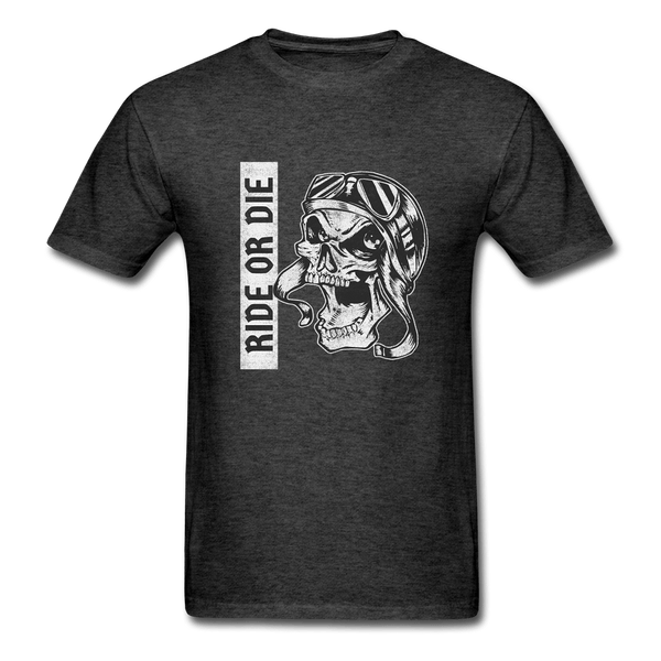 Ride or Die T-Shirt - heather black