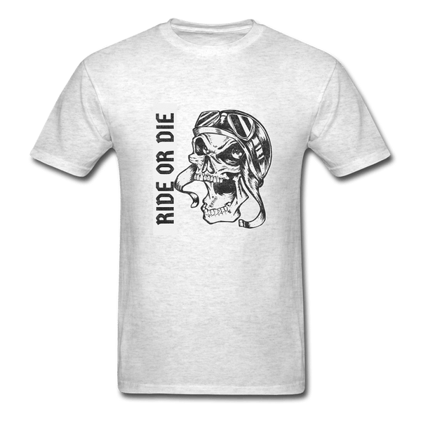 Ride or Die T-Shirt - light heather gray