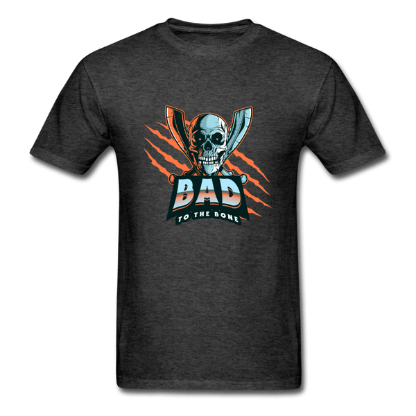 Bad to the Bone T-Shirt - heather black
