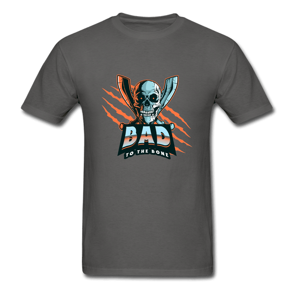 Bad to the Bone T-Shirt - charcoal