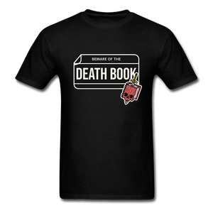 Beware of the Death Book T-Shirt - black