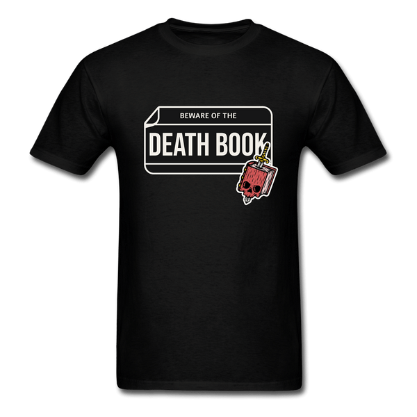 Beware of the Death Book T-Shirt - black