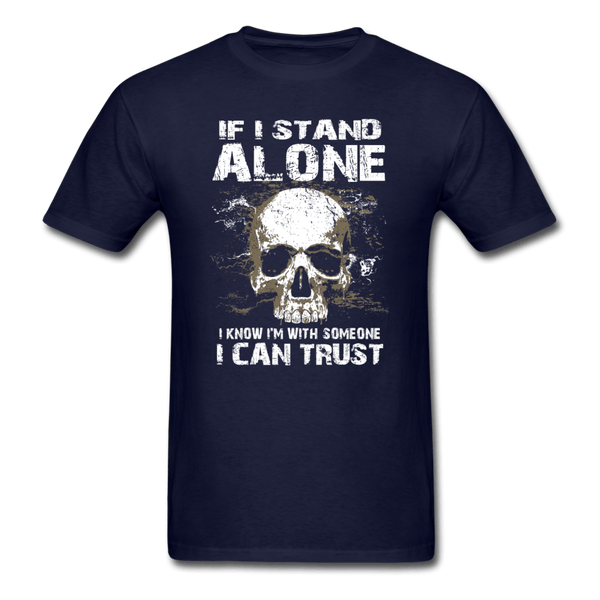 If I stand Alone T-Shirt - navy