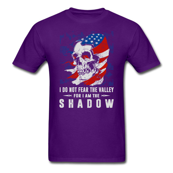 I Do Not Fear The Valley T-Shirt - purple