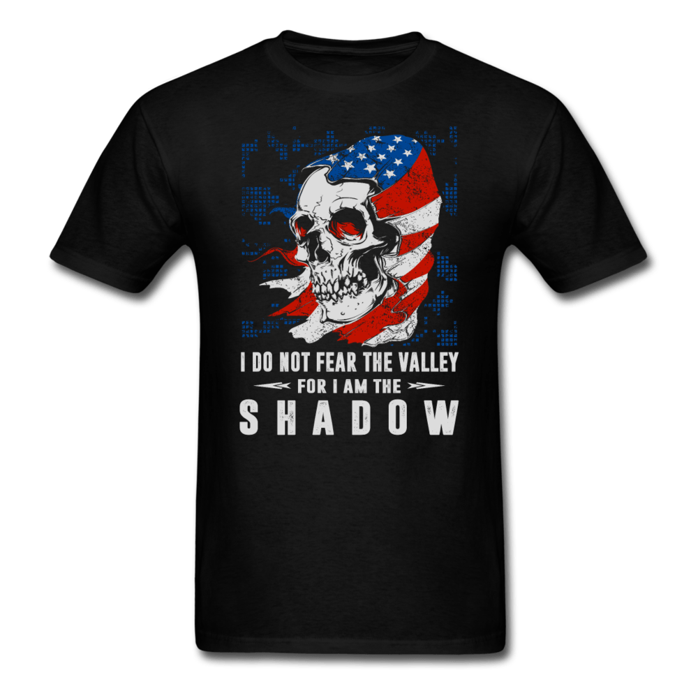 I Do Not Fear The Valley T-Shirt - black