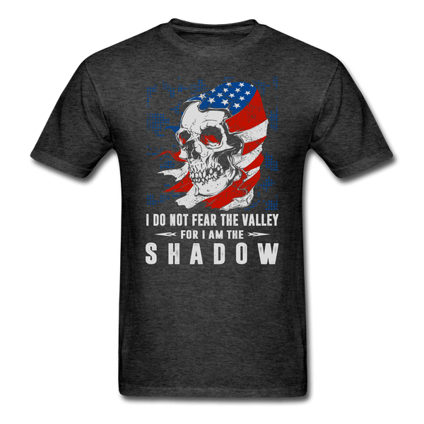 I Do Not Fear The Valley T-Shirt - heather black