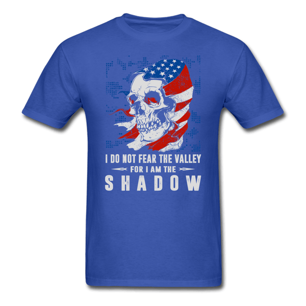 I Do Not Fear The Valley T-Shirt - royal blue