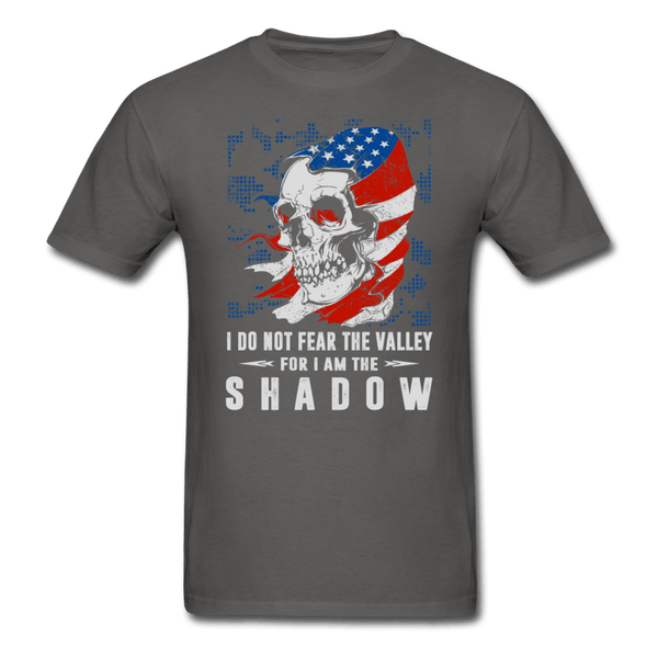 I Do Not Fear The Valley T-Shirt - charcoal