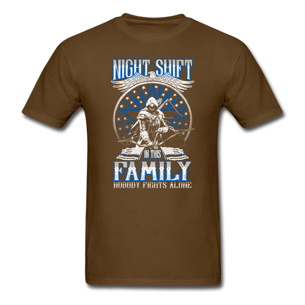Night Shift T-Shirt - brown