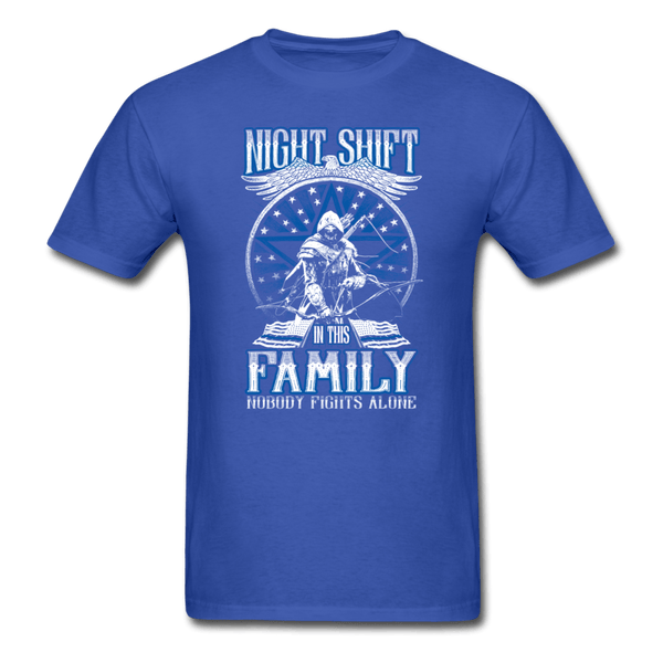 Night Shift T-Shirt - royal blue