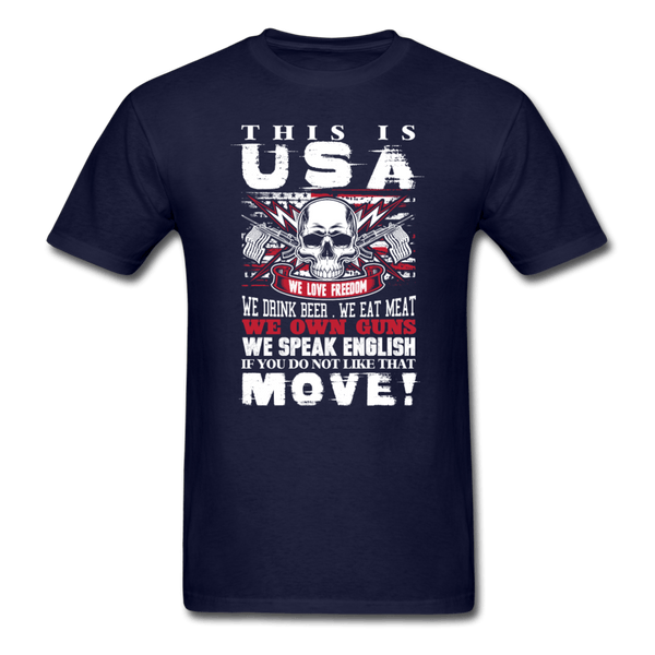 This is USA T-Shirt - navy